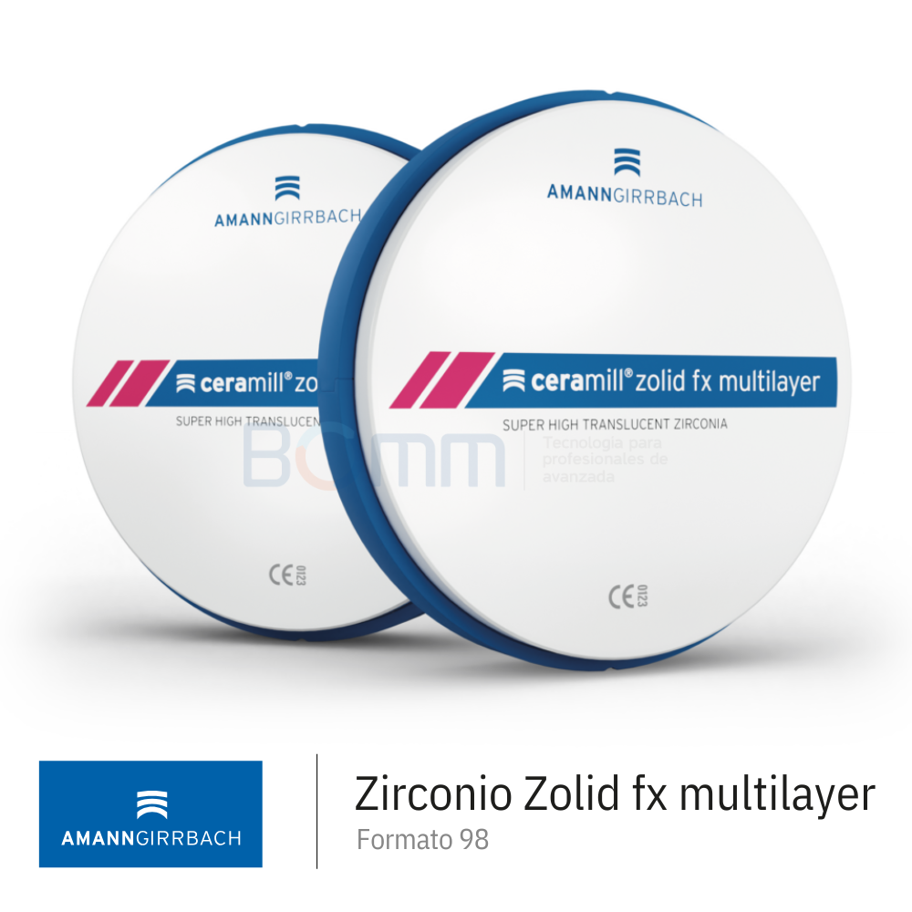 Zirconio Zolid FX Multilayer | Formato 98