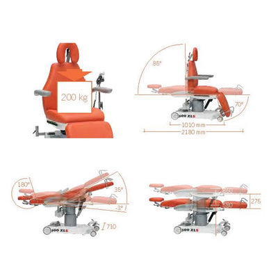 500 XLS | Sillón Quirúrgico