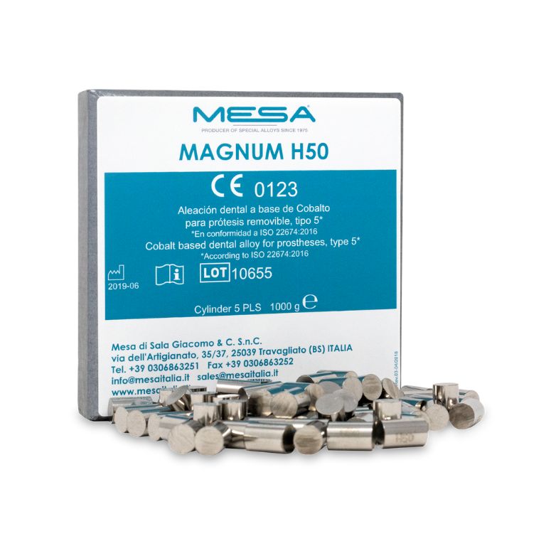 Magnum H50 | Aleación de Cromo Cobalto