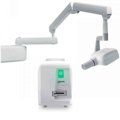 Kit de radiologia intraoral indirecto: RXDC mas Hyscan